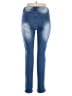 VIP Jeans Hearts Blue Jeans Size 15 - 16 - photo 2