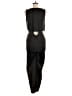 RACHEL Rachel Roy 100% Polyester Black Green Jumpsuit Size 6 - photo 2