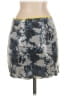 Bar III 100% Polyester Camo Silver Gray Casual Skirt Size S - photo 2