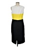 Kasper Color Block Yellow Cocktail Dress Size 8 - photo 2