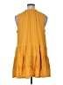 Max Studio Solid Yellow Casual Dress Size 1X - photo 2