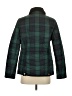 Talbots 100% Polyester Plaid Green Jacket Size S - photo 2