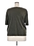 Carole Little Metallic Gray Short Sleeve Top Size 18w - photo 2