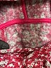 Unbranded 100% Polyester Burgundy Poncho Size L (estimated) - photo 7