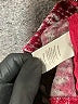 Unbranded 100% Polyester Burgundy Poncho Size L (estimated) - photo 8