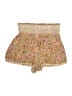 Aqua 100% Rayon Paisley Gold Shorts Size M - photo 1
