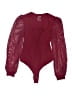 Pinkm Style Burgundy Bodysuit Size L - photo 1