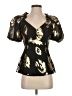 Sass & Bide Black Short Sleeve Blouse Size 4 - photo 1
