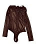 Astr Metallic Brown One Piece Swimsuit Size L - photo 1