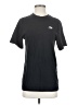 Nike 100% Cotton Solid Black Active T-Shirt Size S - photo 1