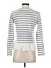 Maison Jules Silver Long Sleeve Top Size S - photo 2
