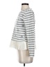 Maison Jules Silver Long Sleeve Top Size S - photo 5
