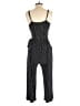 Kaileigh Stripes Black Jumpsuit Size M - photo 2