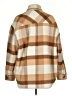 Gianni Bini 100% Polyester Plaid Brown Coat Size XS - photo 2