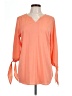 C. Wonder 100% Polyester Orange 3/4 Sleeve Blouse Size 10 - photo 1