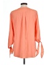 C. Wonder 100% Polyester Orange 3/4 Sleeve Blouse Size 10 - photo 2