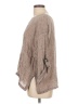 Assorted Brands 100% Linen Brown 3/4 Sleeve Blouse Size S (estimated) - photo 5