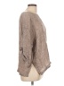 Assorted Brands 100% Linen Brown 3/4 Sleeve Blouse Size S (estimated) - photo 4