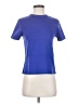 GU Blue Short Sleeve Turtleneck Size S - photo 1