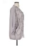 Emanuel Emanuel Ungaro 100% Polyester Gray 3/4 Sleeve Blouse Size 20 - photo 4