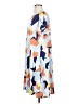 Assorted Brands Graphic Blue Casual Dress Size S (estimated) - photo 5