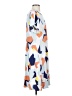Assorted Brands Graphic Blue Casual Dress Size S (estimated) - photo 4