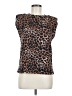 ASOS Design 100% Cotton Brown Sleeveless Blouse Size 6 - photo 1
