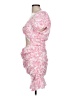Shein 100% Polyester Paisley Pink Cocktail Dress Size 12 - photo 5
