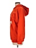 Adidas 100% Polyester Orange Pullover Hoodie Size M - photo 5