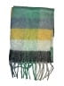 Unbranded Plaid Green Scarf One size - photo 2