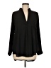 Lumiere 100% Polyester Black Long Sleeve Blouse Size M - photo 1