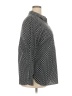 Talbots Houndstooth Black Long Sleeve Blouse Size 18 - photo 4