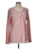 Unbranded Pink Long Sleeve Blouse Size L - photo 1