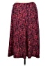 Cj Banks Paisley Red Casual Skirt Size 0X - photo 2