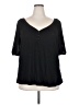 Maurices Black 3/4 Sleeve Blouse Size 3X - photo 1