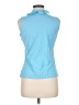 J. McLaughlin Blue Sleeveless Blouse Size M - photo 2