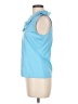 J. McLaughlin Blue Sleeveless Blouse Size M - photo 5