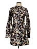 Future Collective Print Brown Casual Dress Size 0 - photo 1