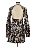 Future Collective Print Brown Casual Dress Size 0 - photo 2