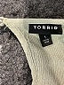 Torrid 100% Rayon Gray 3/4 Sleeve Blouse Size 1X Plus (1) - photo 4