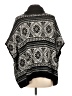 PureDKNY Black Poncho Size L (estimated) - photo 2