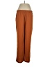 Unbranded Solid Brown Casual Pants Size S - photo 1