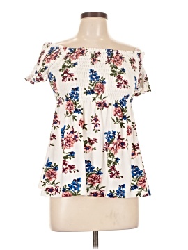 Love Streak Short Sleeve Blouse