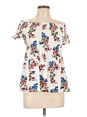 Love Streak Short Sleeve Blouse (view 1)