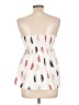 Shein 100% Polyester White Sleeveless Blouse Size L - photo 2