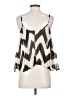 BCBGeneration 100% Polyester Ivory Sleeveless Blouse Size XXS - photo 2