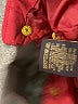 British Khaki 100% Polyester Red Burgundy Vest Size XL - photo 4