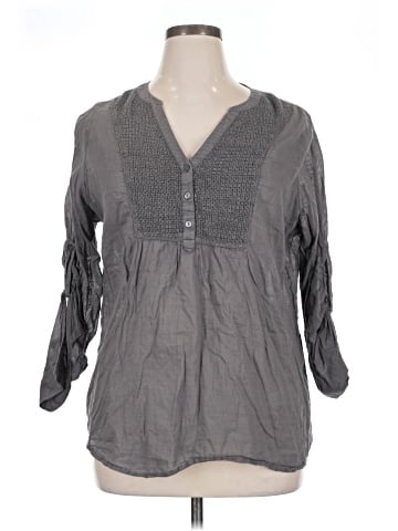 Gap Outlet 3/4 Sleeve Blouse (view 1)