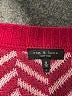 Rag & Bone Chevron-herringbone Pink Wool Pullover Sweater Size M - photo 7