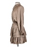 Reset 100% Polyester Tan Casual Dress Size S - photo 5